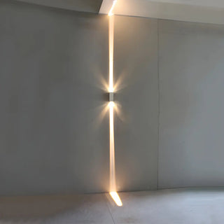 ZOWALA - Modern Outdoor Waterproof Rectangle Up Down Wall Light Image - 3