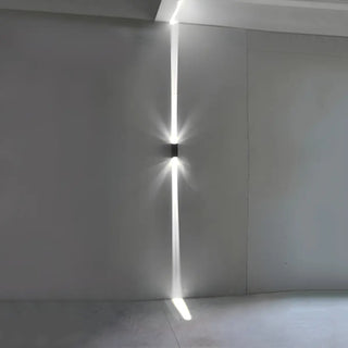 ZOWALA - Modern Outdoor Waterproof Rectangle Up Down Wall Light Image - 4