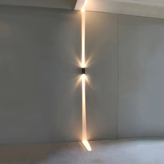 ZOWALA - Modern Outdoor Waterproof Rectangle Up Down Wall Light Image - 7