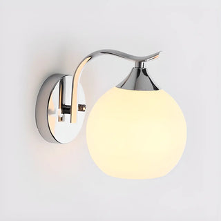 Elegant Gold Globe Vanity Wall Sconce Light Zawala Image - 7