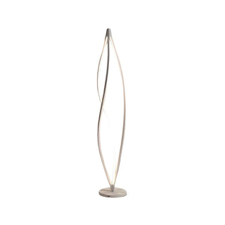 Acrylic Shade Modern Sculptural Cyclone LED Floor Lamp Zawala Image - 12