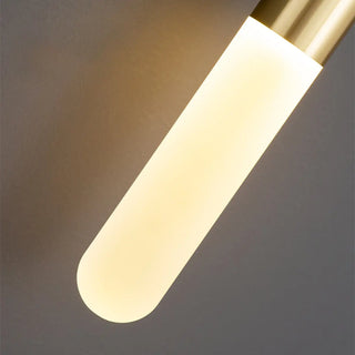 Simple Cylinder Gold Metal Hanging Wall Sconce Light Zawala Image - 10