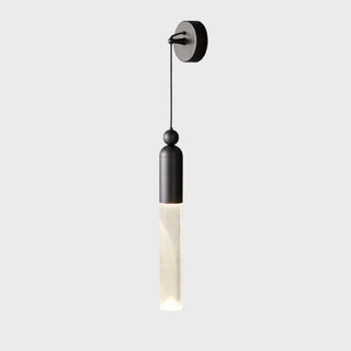 Simple Cylinder Gold Metal Hanging Wall Sconce Light Zawala Image - 14