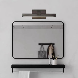 ZOWALA - Modern Matte Black Cylinder LED Vanity Wall Light Image - 1