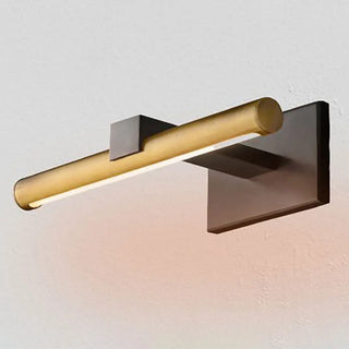ZOWALA - Modern Matte Black Cylinder LED Vanity Wall Light Image - 20