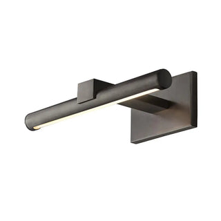 ZOWALA - Modern Matte Black Cylinder LED Vanity Wall Light Image - 4