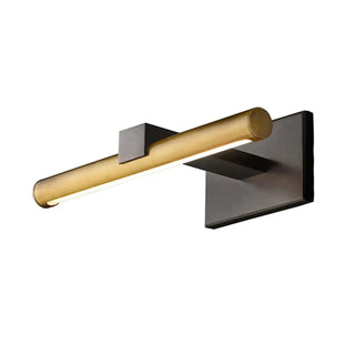 ZOWALA - Modern Matte Black Cylinder LED Vanity Wall Light Image - 5