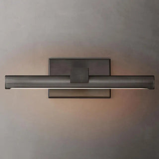 ZOWALA - Modern Matte Black Cylinder LED Vanity Wall Light Image - 7