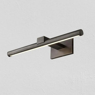 ZOWALA - Modern Matte Black Cylinder LED Vanity Wall Light Image - 8