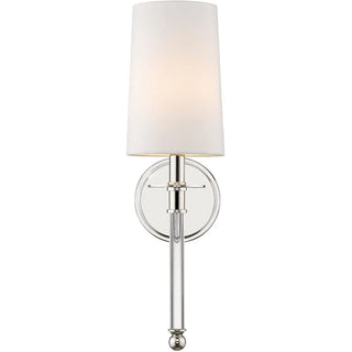 ZOWALA - Modern Cylindrical Fabric Wall Light Image - 10
