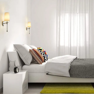 ZOWALA - Modern Cylindrical Fabric Wall Light Image - 5