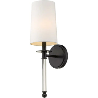 ZOWALA - Modern Cylindrical Fabric Wall Light Image - 9