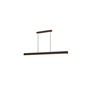 ZOWALA - Sleek Adjustable Black Linear Island Pendant Light Image - 6