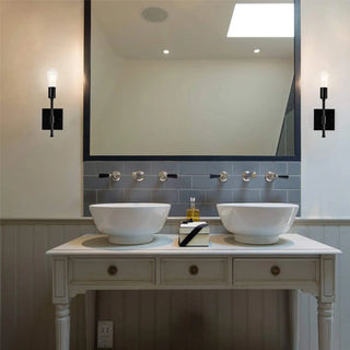 ZOWALA - Modern Geometric Metal Vanity Light Image - 1