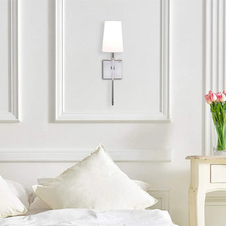 ZOWALA - Modern Chrome Bathroom Vanity Wall Light Fixture Image - 19