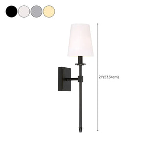 ZOWALA - Modern Chrome Bathroom Vanity Wall Light Fixture #size
