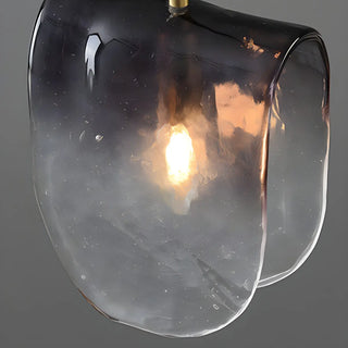 Artistic Geometric Glass Dining Room Black  Pendant Light Zawala Image - 10