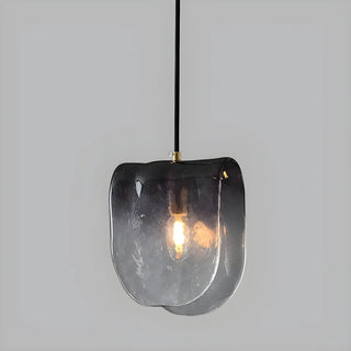Artistic Geometric Glass Dining Room Black  Pendant Light Zawala Image - 7