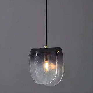 Artistic Geometric Glass Dining Room Black  Pendant Light Zawala Image - 8
