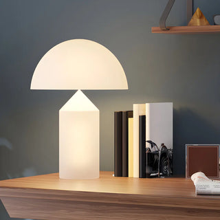 Minimalist Black Dome Modern Geometric Metal Table Lamp Zawala Image - 4