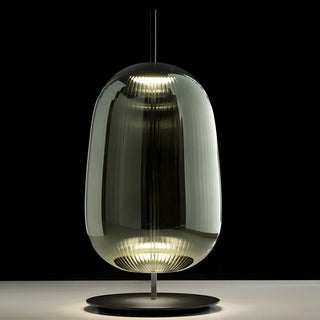 ZOWALA - Modern Geometric Glass Table Lamp Image - 4