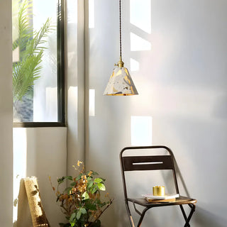 ZOWALA - Modern Geometric Grey Metal Adjustable Pendant Lights Image - 2