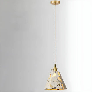 ZOWALA - Modern Geometric Grey Metal Adjustable Pendant Lights Image - 9