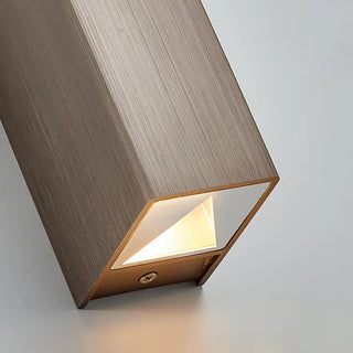 Modern Minimalist Rectangular Wall Sconce Zawala Image - 17