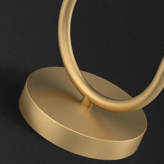ZOWALA - Modern Dual Light Glass Globe and Ring Bedroom Pendant Light Image - 8