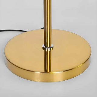 2-Light Adjustable Cone Gold Modern Metal Floor Lamp Zawala Image - 9