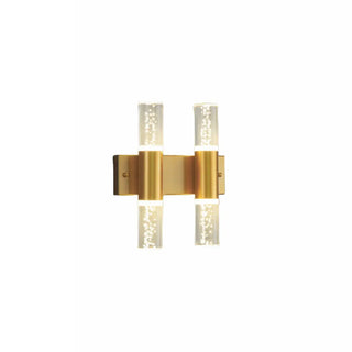 Modern Gold Bubble Glass Tubes Wall Sconce Light Zawala Image - 11