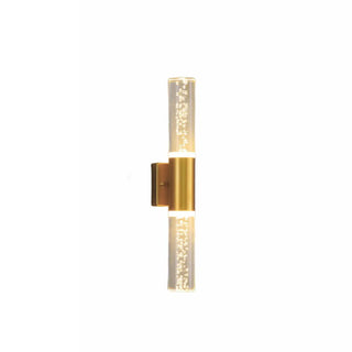 Modern Gold Bubble Glass Tubes Wall Sconce Light Zawala Image - 9
