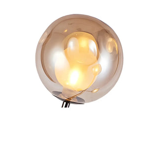 4-Light Modern Glod Tree Glass Globe LED Floor Lamp Zawala Image - 13
