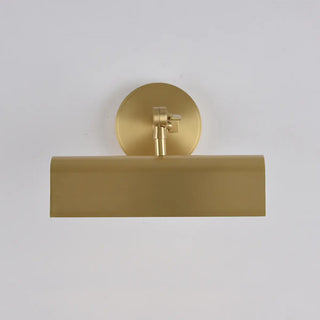 Gold Adjustable Modern Rectangular Metal Vanity Light Zawala Image - 6