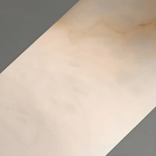 ZOWALA - Modern Gold Alabaster Cylinder Pendant Light Image - 16