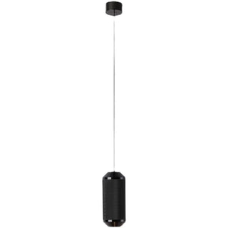 ZOWALA - Modern Dining Room Black Aluminum Cylinder Pendant Light Image - 7