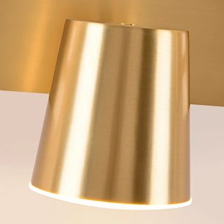 ZOWALA - Modern Gold 3-Light Bathroom Vanity Wall Fixture Image - 12