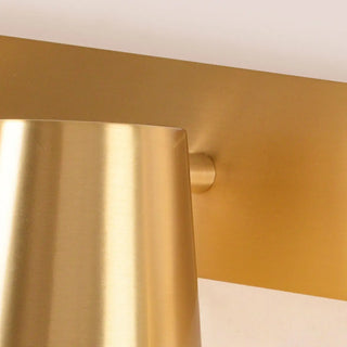ZOWALA - Modern Gold 3-Light Bathroom Vanity Wall Fixture Image - 13