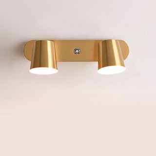 ZOWALA - Modern Gold 3-Light Bathroom Vanity Wall Fixture Image - 6