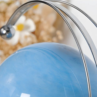 Modern Globe Metal Desk Lamp in Gold Finish Zawala Image - 14