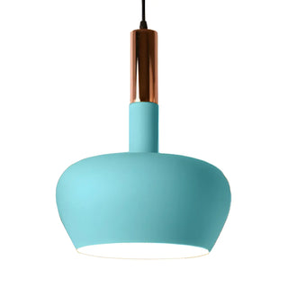 ZOWALA - Modern Colorful Wine Glass Metal Dining Room Pendant Light Image - 11