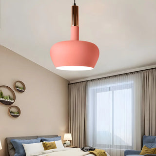 ZOWALA - Modern Colorful Wine Glass Metal Dining Room Pendant Light Image - 5