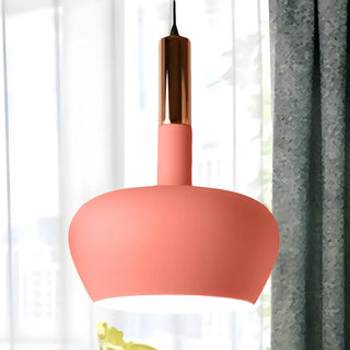 ZOWALA - Modern Colorful Wine Glass Metal Dining Room Pendant Light Image - 8