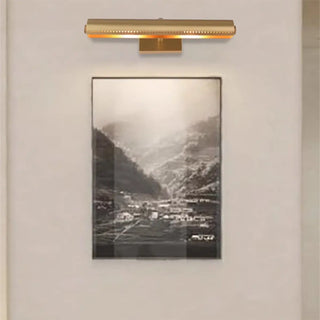Cylinder Modern Gold Bathroom Vanity Light Fixture Zawala Image - 2