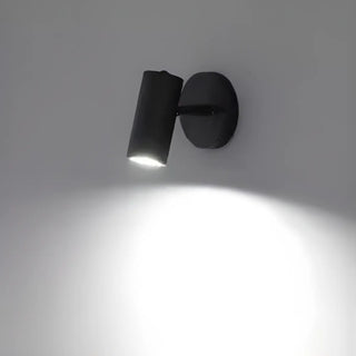 Adjustable Gold Cylinder LED Swing Arm Wall Sconce Zawala Image - 9