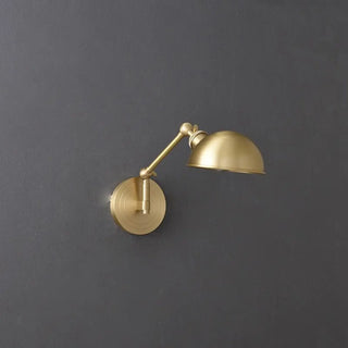 Rotatable Gold Dome LED Metal Vanity Light Fixture Zawala Image - 4