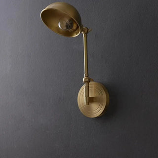 Rotatable Gold Dome LED Metal Vanity Light Fixture Zawala Image - 7