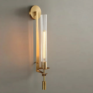 Bedroom Modern Gold Cylinder LED Vanity Lighting Zawala Image - 6