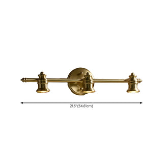 ZOWALA - Modern Gold Cylinder LED Bathroom Vanity Light Image - 17
