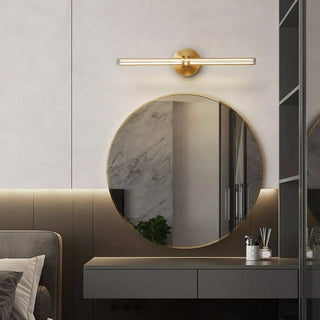 ZOWALA - Modern Gold Cylinder LED Bathroom Vanity Light Image - 6